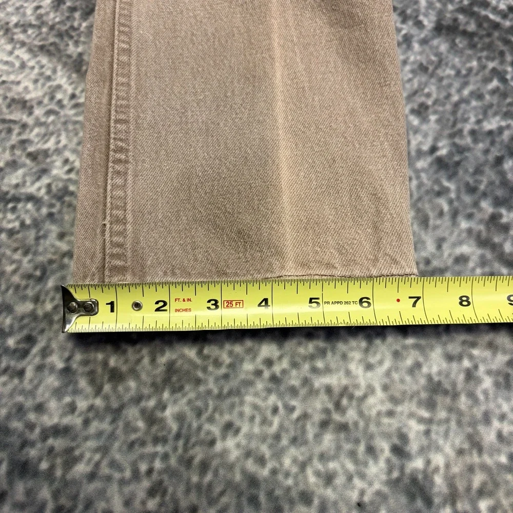 VTG Levi's 517 Orange Tab Jeans Mens 32x29 Brown Faded Bootcut Western 80s 90s